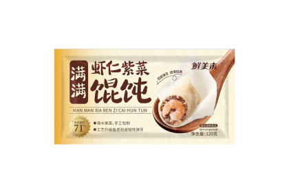 Seeumami Wonton Shrimp Seaweed 鲜美来满满虾仁紫菜馄饨 120gm（VIP会员价：RM9.80）